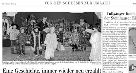 Öffnet PDF mit Beitrag aus der Schwäbischen Zeitung 2011